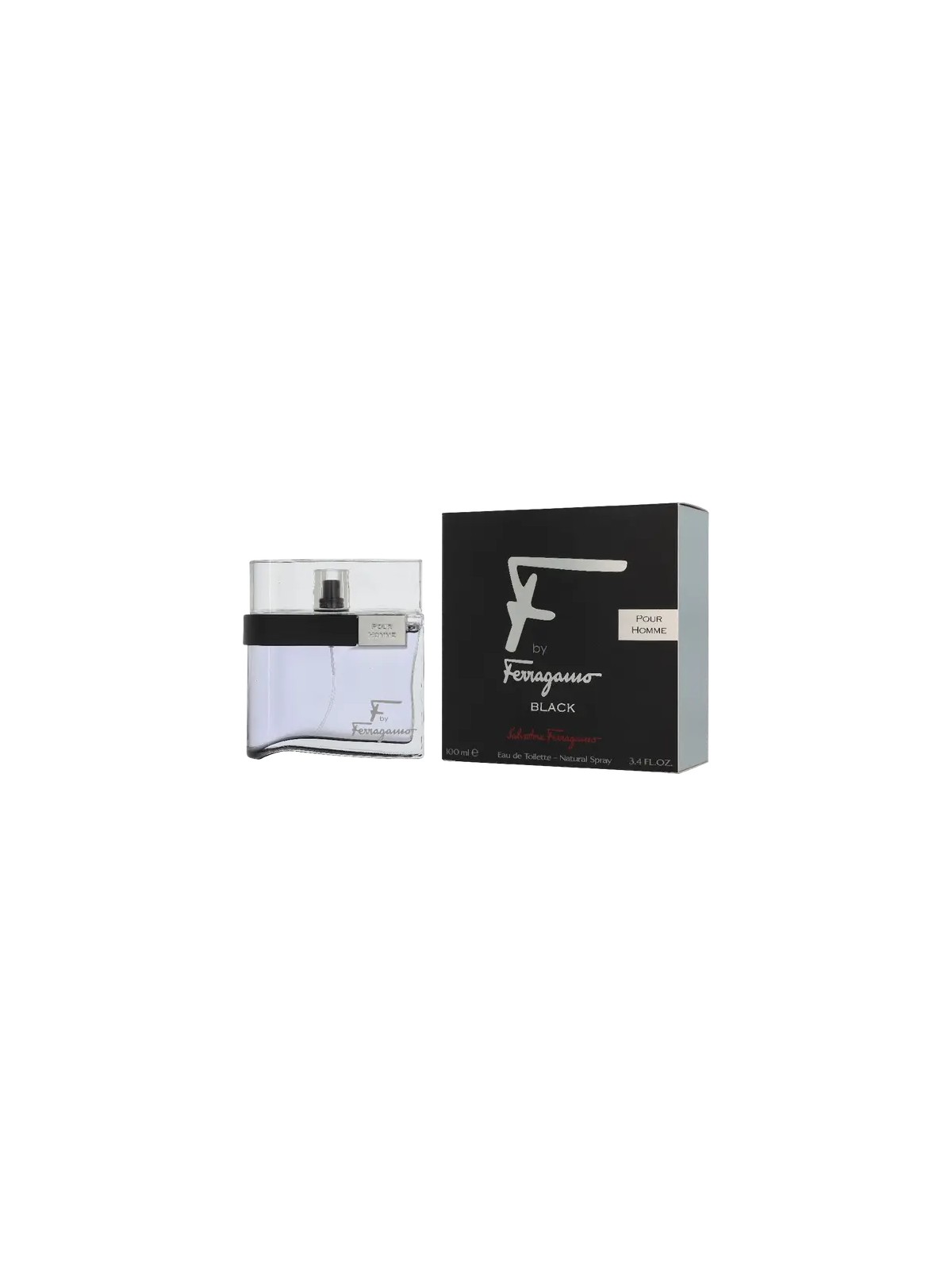 S. Ferragamo F By Ferragamo Black eau de toilette Spray 100ml