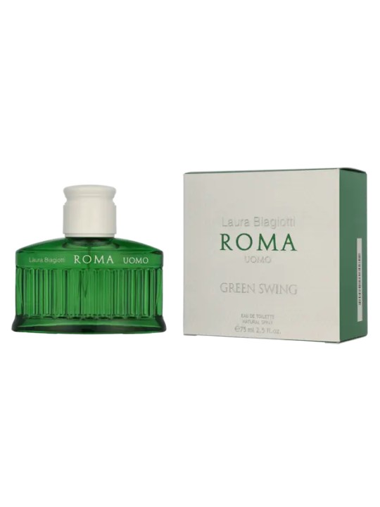 Laura Biagiotti Roma Uomo Green Swing Eau de Toilette Uomo 75ml