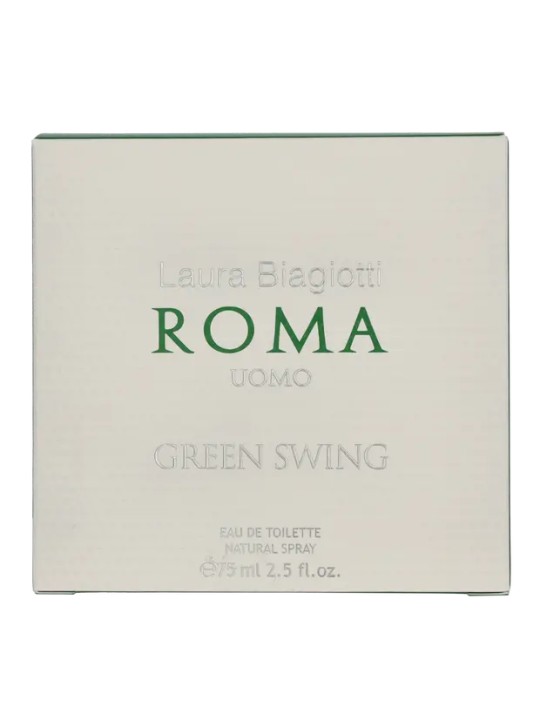 Laura Biagiotti Roma Uomo Green Swing Eau de Toilette Uomo 75ml