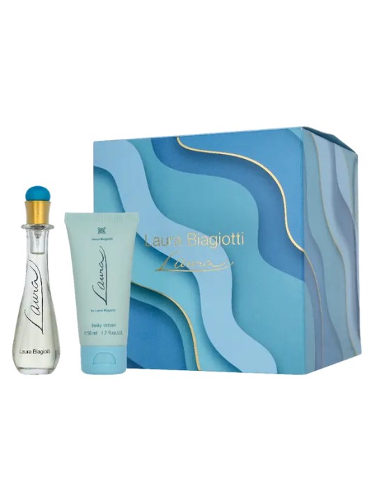 Laura Biagiotti Laura Giftset eau de toilette Spray 25ml Body Lotion 50ml 215ml