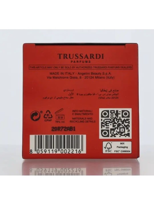 Trussardi Ricarica PRIMO eau de parfum 150ml uomo