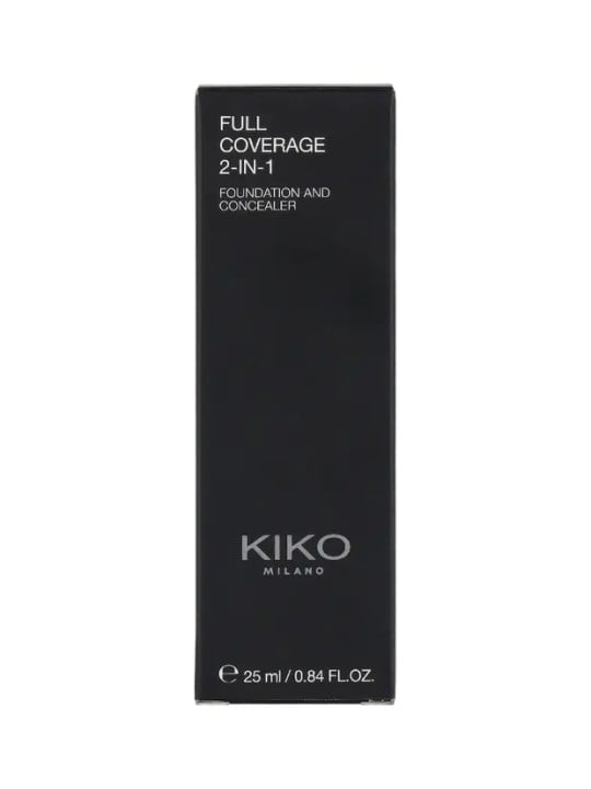 Kiko Milano Full Coverage 2 In 1 Foundation & Concealer WR30 25ml