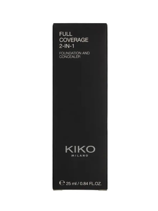 Kiko Milano Full Coverage 2 In 1 Foundation & Concealer N40 25ml
