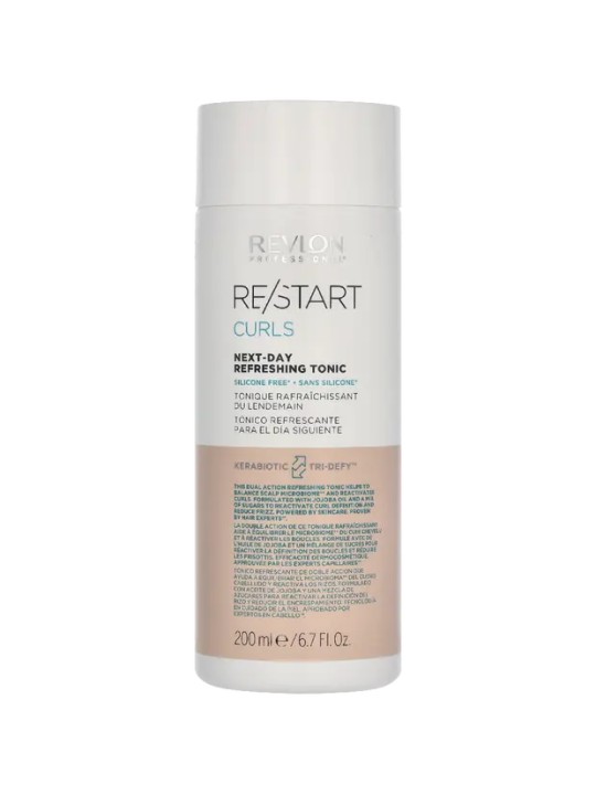 Revlon Professional Tonico rinfrescante Restart Curls per il giorno successivo donna 200ml