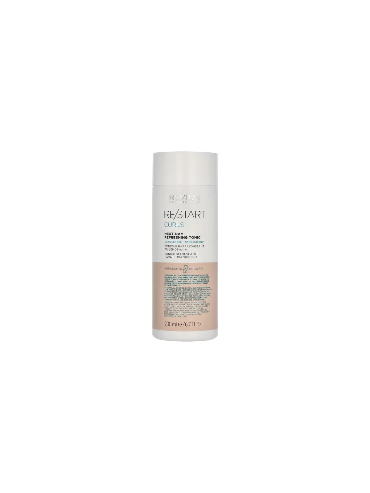 Revlon Professional Tonico rinfrescante Restart Curls per il giorno successivo donna 200ml
