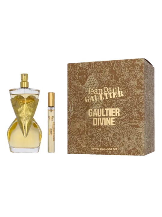 Jean Paul Gaultier Gaultier Divine Set regalo eau de parfum 100ml e miniatura eau de parfum 10ml donna