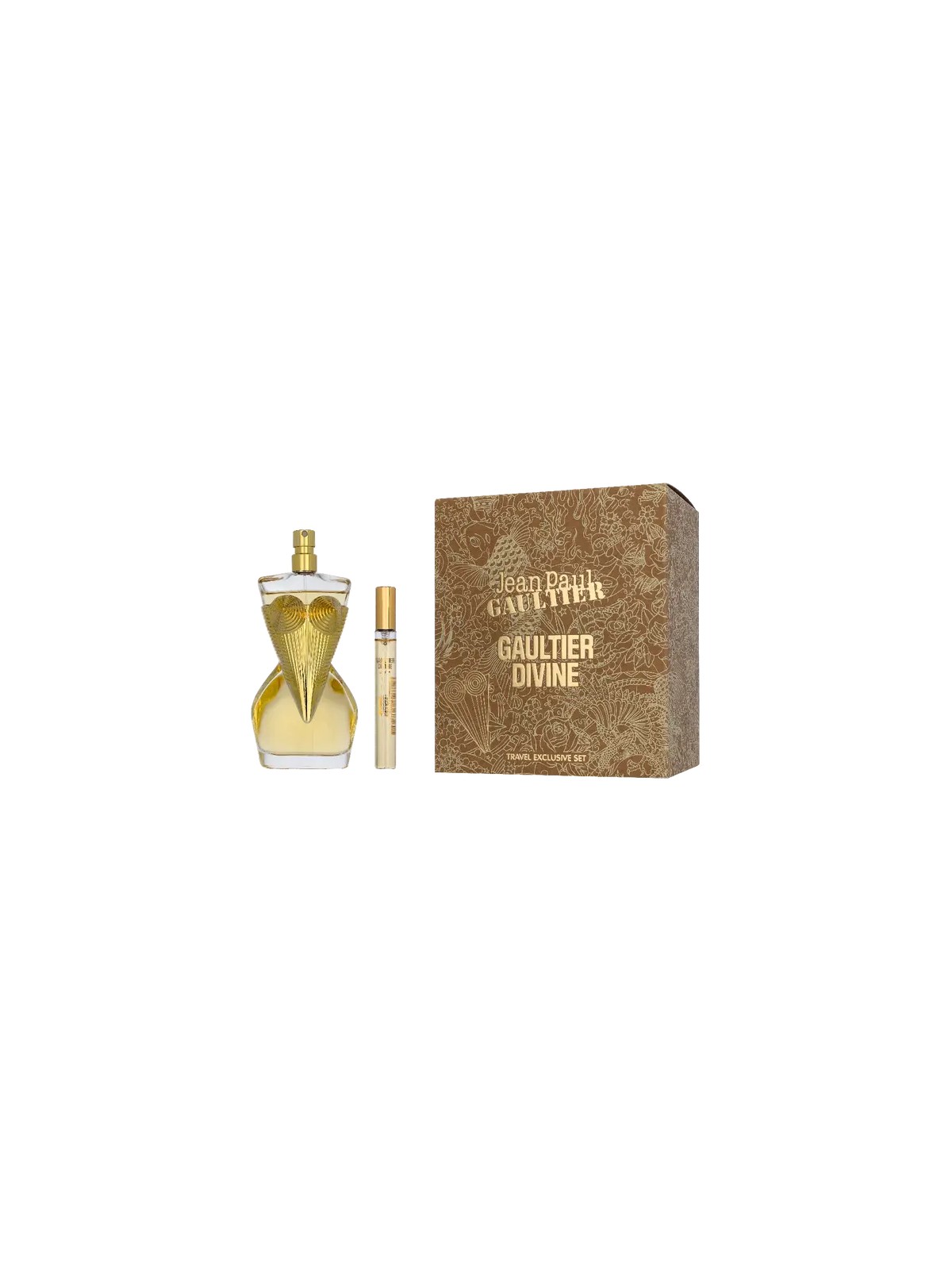 Jean Paul Gaultier Gaultier Divine Set regalo eau de parfum 100ml e miniatura eau de parfum 10ml donna