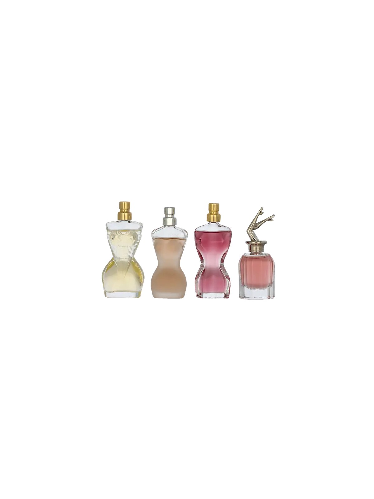 J.P. Gaultier Feminine Miniatures Set 4x6ml - La Belle Scandal Classique Divine eau de parfum Spray 150ml