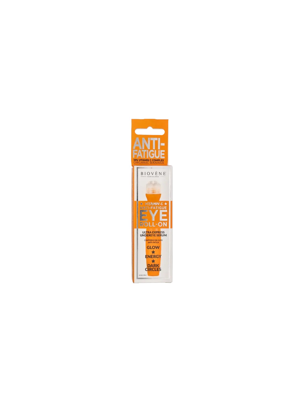 Biovene Anti-Fatigue Eye Roll On Device Organic Banana 15ml