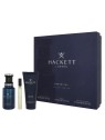 Hackett Essential Giftset eau de parfum Spray 100 ml Showergel 100 ml Travel Spray 10 ml 4,4g