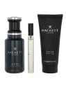 Hackett Bespoke Giftset eau de parfum Spray 100 ml Showergel 100 ml Travel Spray 10 ml 110ml