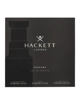 Hackett Bespoke Giftset eau de parfum Spray 100 ml Showergel 100 ml Travel Spray 10 ml 110ml