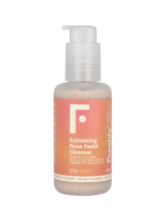 Freshly Cosmetics Exfoliating Rose Facial Cleanser 100ml