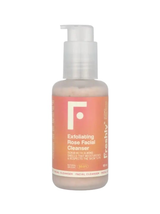 Freshly Cosmetics Exfoliating Rose Facial Cleanser 100ml