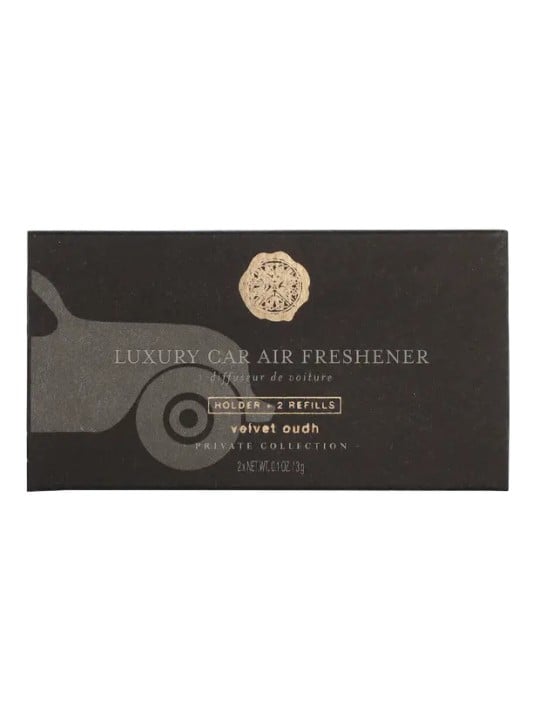 Rituals Private Collection Velvet Oudh Car Perfume Holder + Refills 2 x 3 g