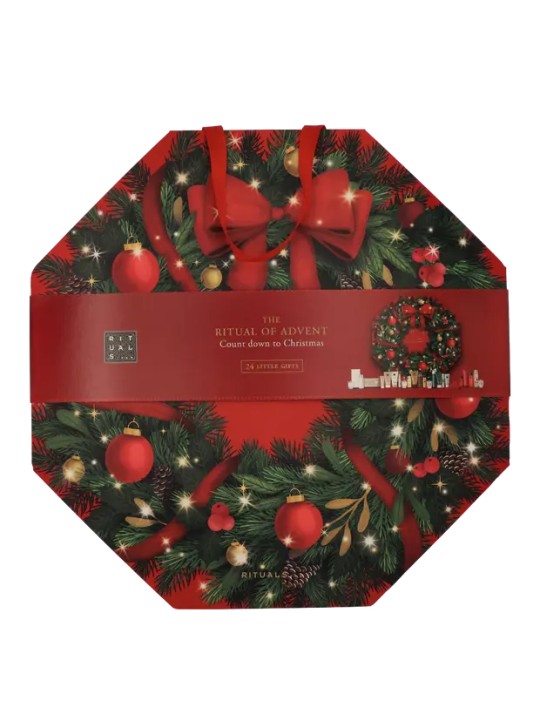 Rituals Wreath Advent Calendar 24 Various Body Care Products 50ml