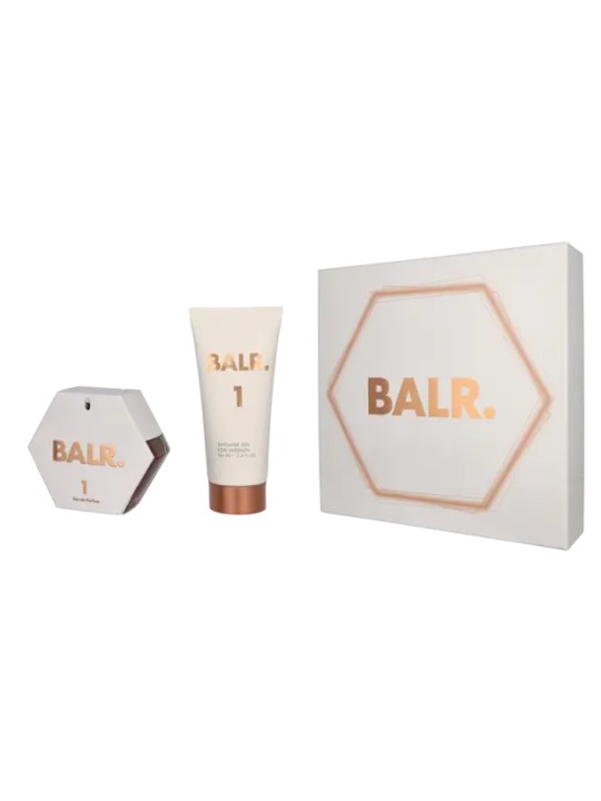 BALR. 1 FOR WOMEN Giftset donna 150ml eau de parfum Spray 50ml-Shower Gel 100ml