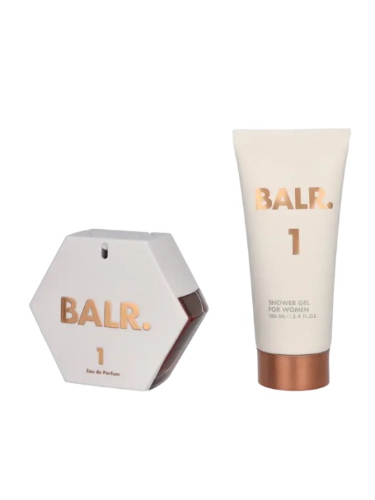 BALR. 1 FOR WOMEN Giftset donna 150ml eau de parfum Spray 50ml-Shower Gel 100ml