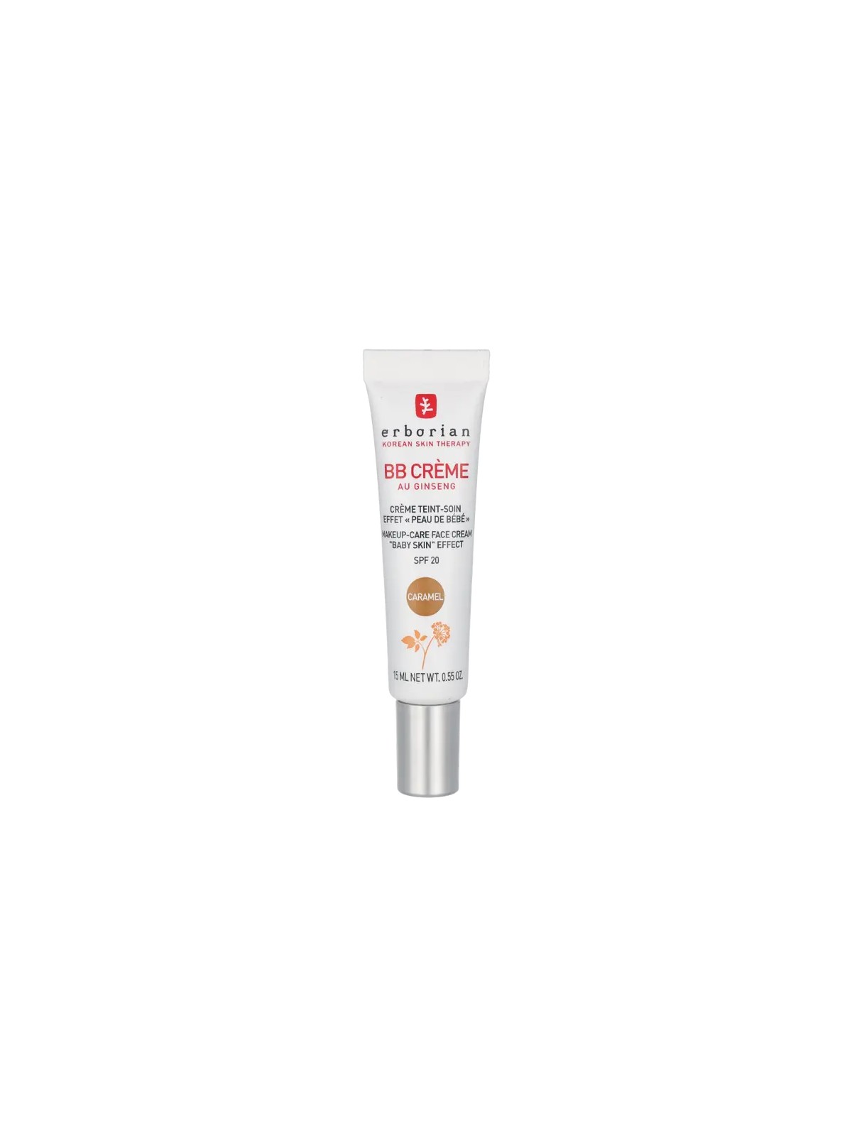 Erborian BB Cream Au Ginseng 5-In-1 Baby Skin Effect SPF20 15ml Caramel