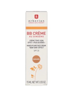 Erborian BB Cream Au Ginseng 5-In-1 Baby Skin Effect SPF20 15ml Caramel