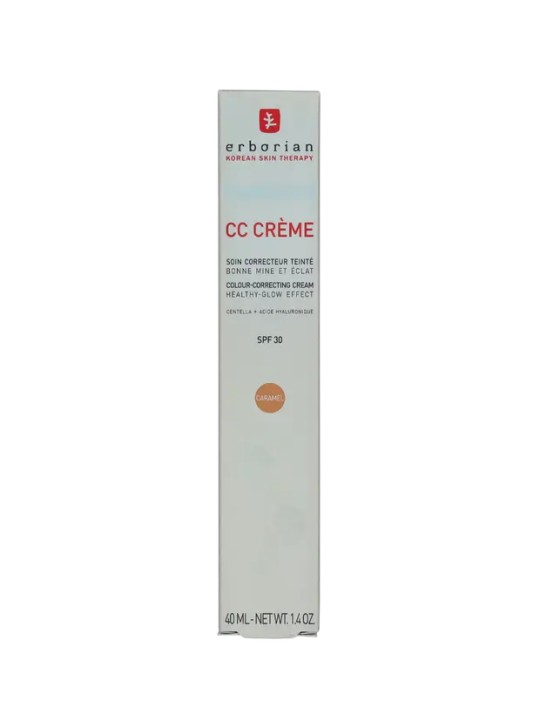 Erborian CC Color-Correcting Cream Healthy Glow Effect SPF 30 - Crema CC protettiva 40ml donna Caramel