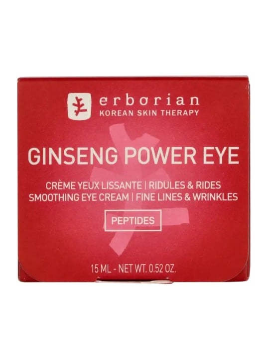 Erborian Ginseng Power Eye Peptides Smoothing Eye Cream - Crema contorno occhi levigante 15ml donna