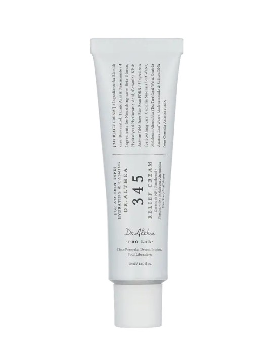 Dr.Althea 345 Relief Cream - Crema lenitiva con resveratrolo ed estratto di fico d'India 50ml donna