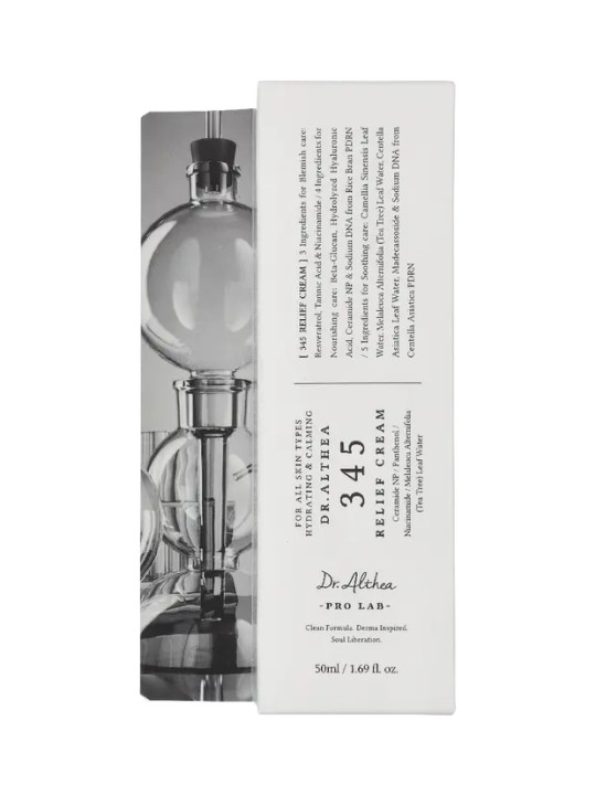 Dr.Althea 345 Relief Cream - Crema lenitiva con resveratrolo ed estratto di fico d'India 50ml donna