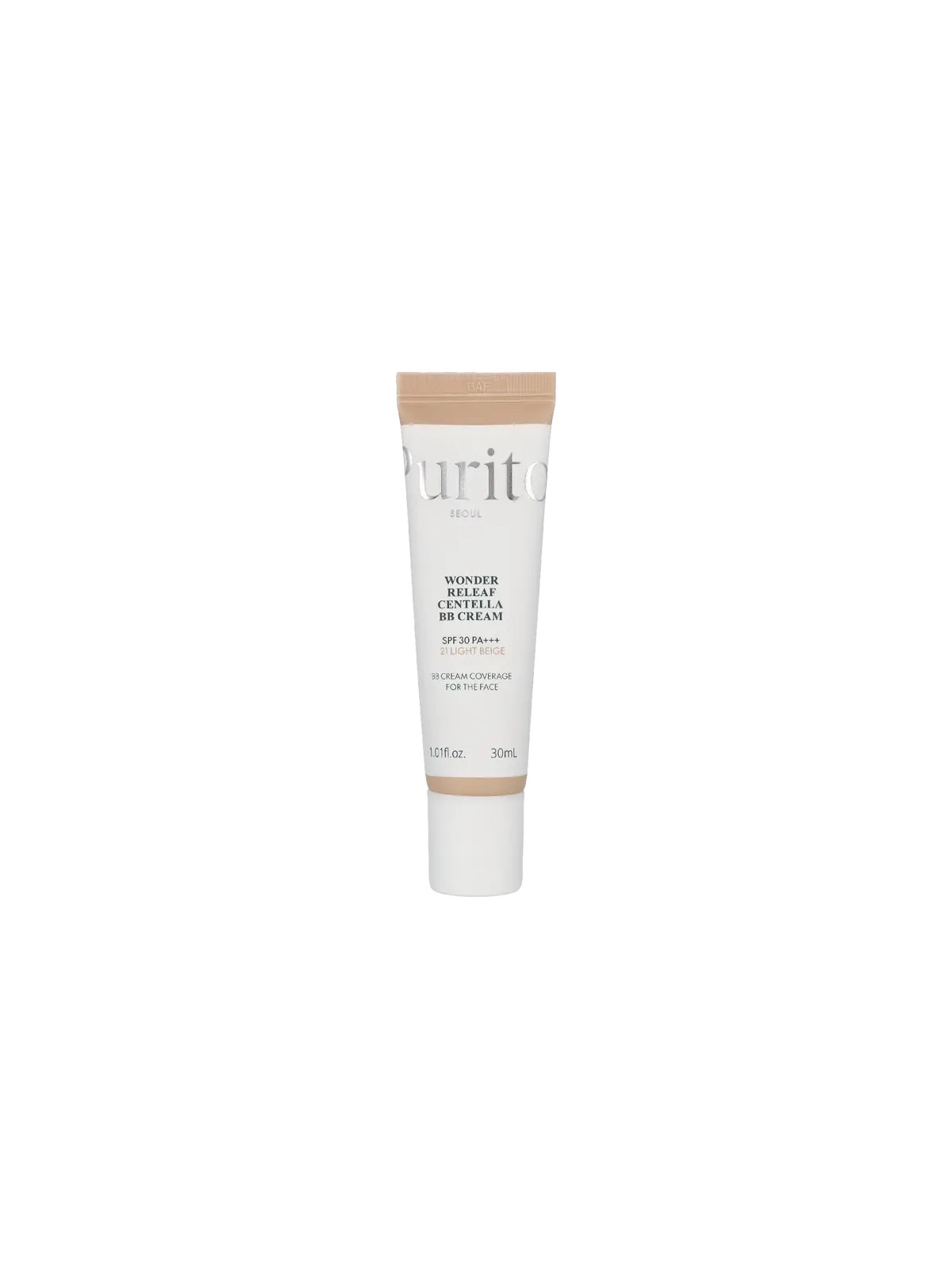 Purito Wonder Releaf Centella BB Cream SPF 30 - BB cream 30ml donna 21 Beige Chiaro
