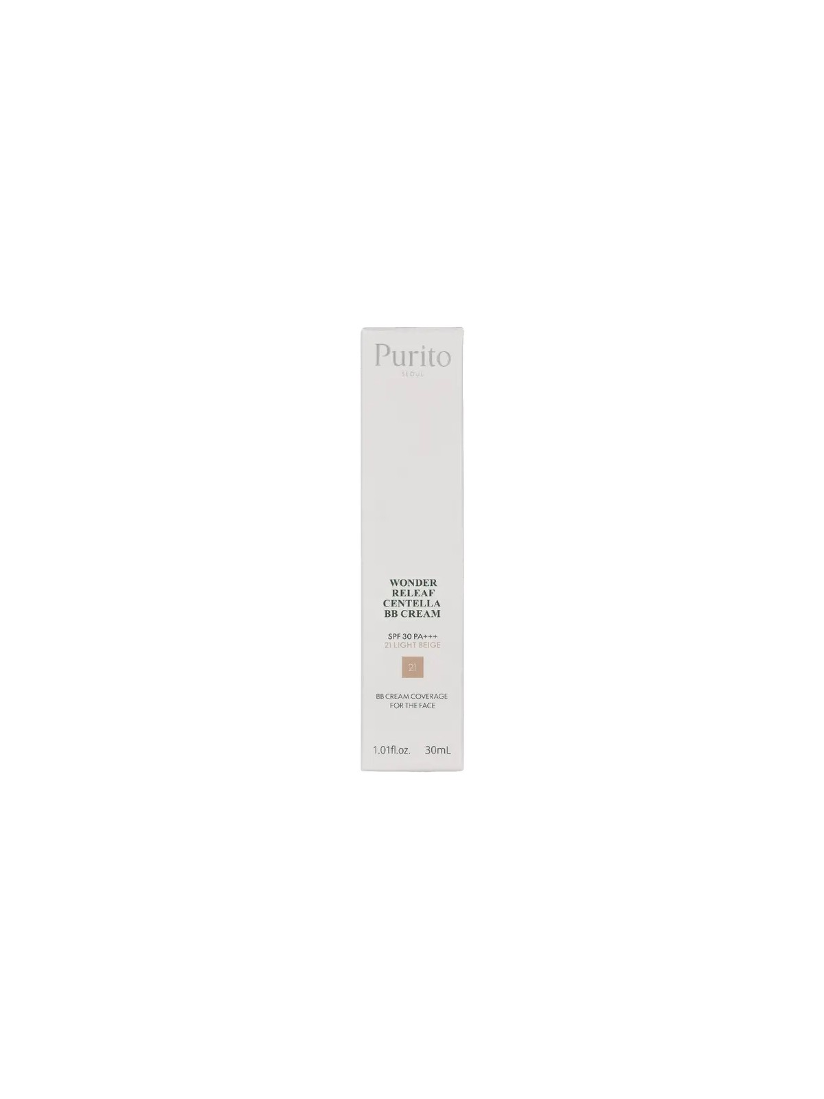 Purito Wonder Releaf Centella BB Cream SPF 30 - BB cream 30ml donna 21 Beige Chiaro
