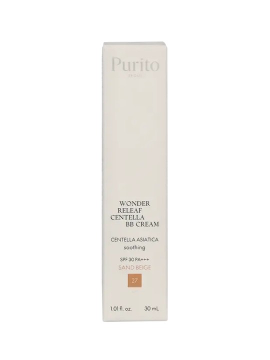 Purito Wonder Releaf Centella BB Cream SPF 30 - BB cream 30ml donna 27 Sand Beige