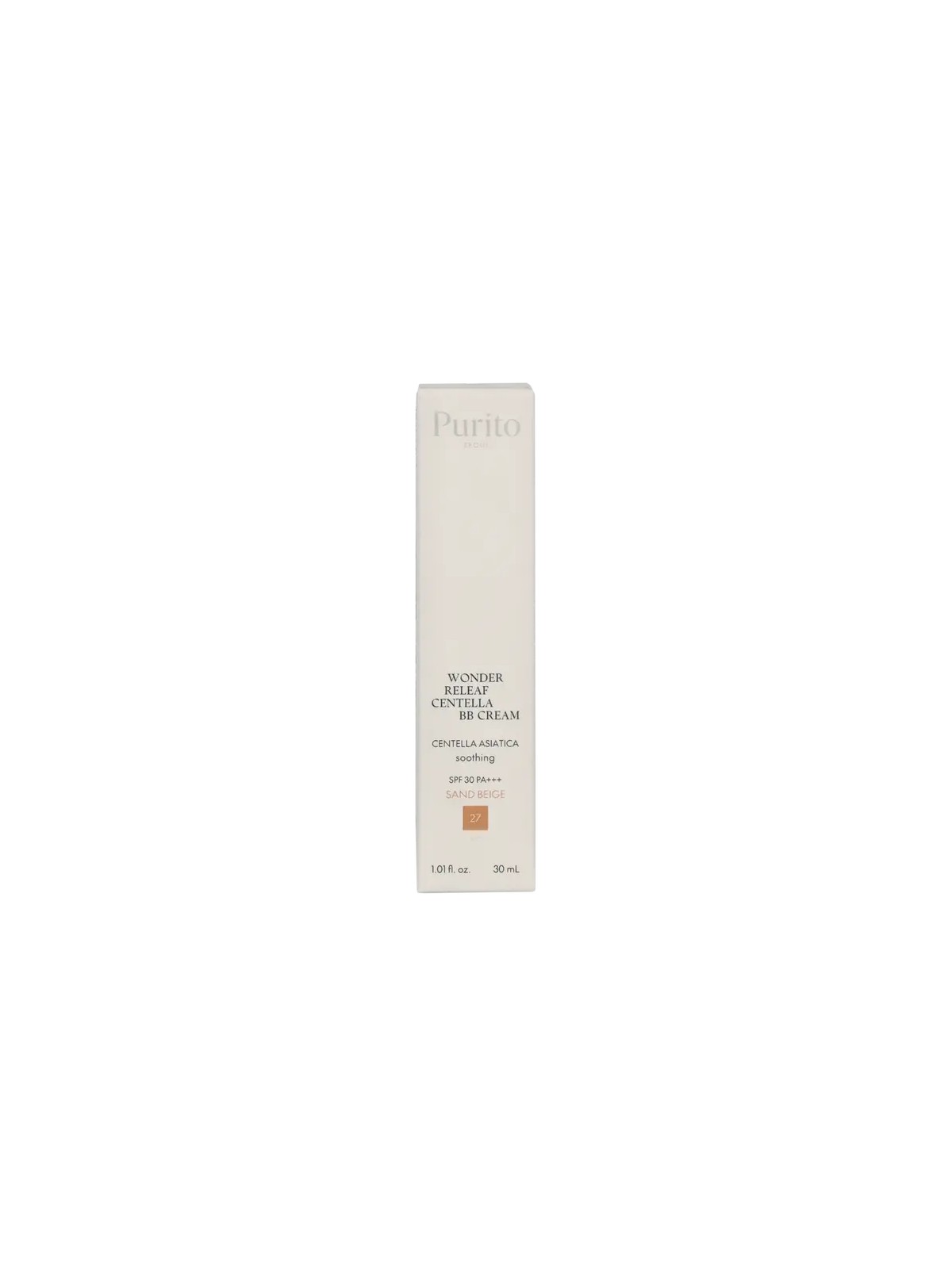 Purito Wonder Releaf Centella BB Cream SPF 30 - BB cream 30ml donna 27 Sand Beige
