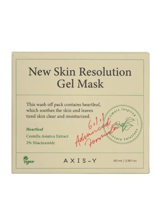 Axis-y NUOVA maschera gel SKIN RESOLUTION 100ml unisex