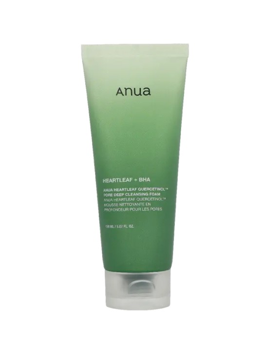Anua Heartleaf Quercetinol Pore Deep Cleansing Foam 150ml unisex