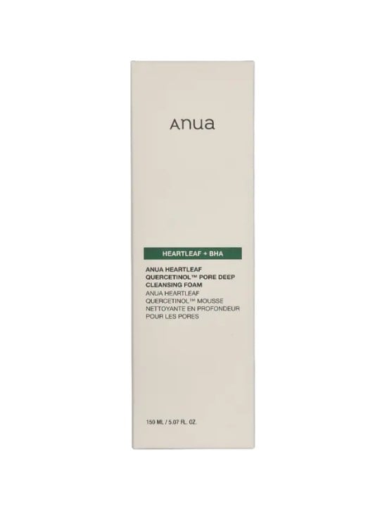 Anua Heartleaf Quercetinol Pore Deep Cleansing Foam 150ml unisex