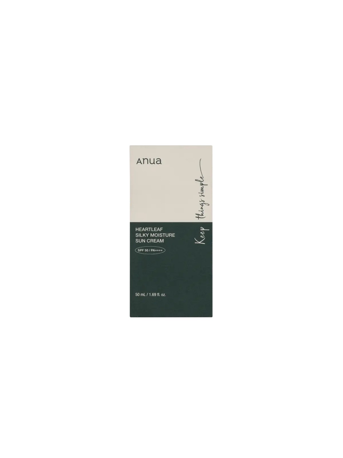 Protezione Solare ANUA Heartleaf, 50ml