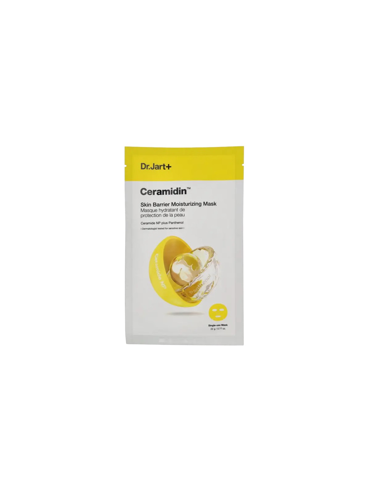 Dr.jart+ Maschera idratante barriera cutanea CERAMIDIN 22gr unisex