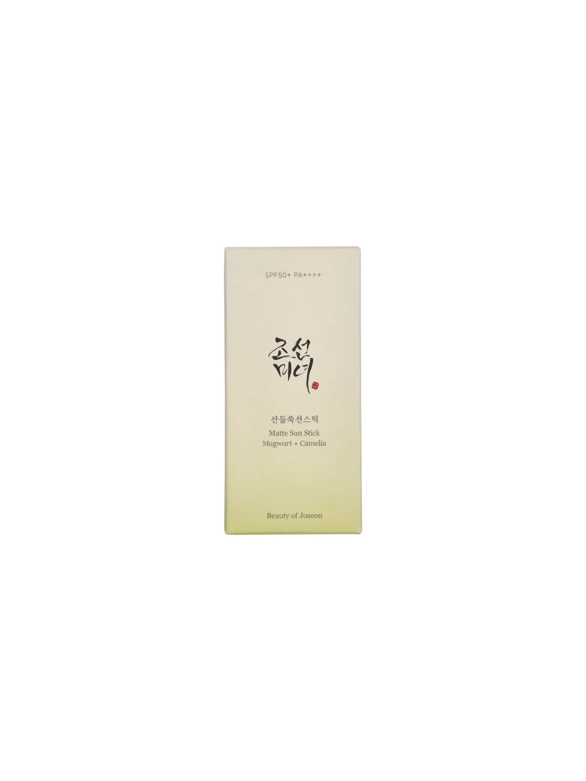 Beauty Of Joseon Matte Sun Stick Mugwort  Camelia 18g