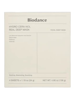 Biodance Hydro Cera-Nol Real Deep Mask 4 Pieces 15ml