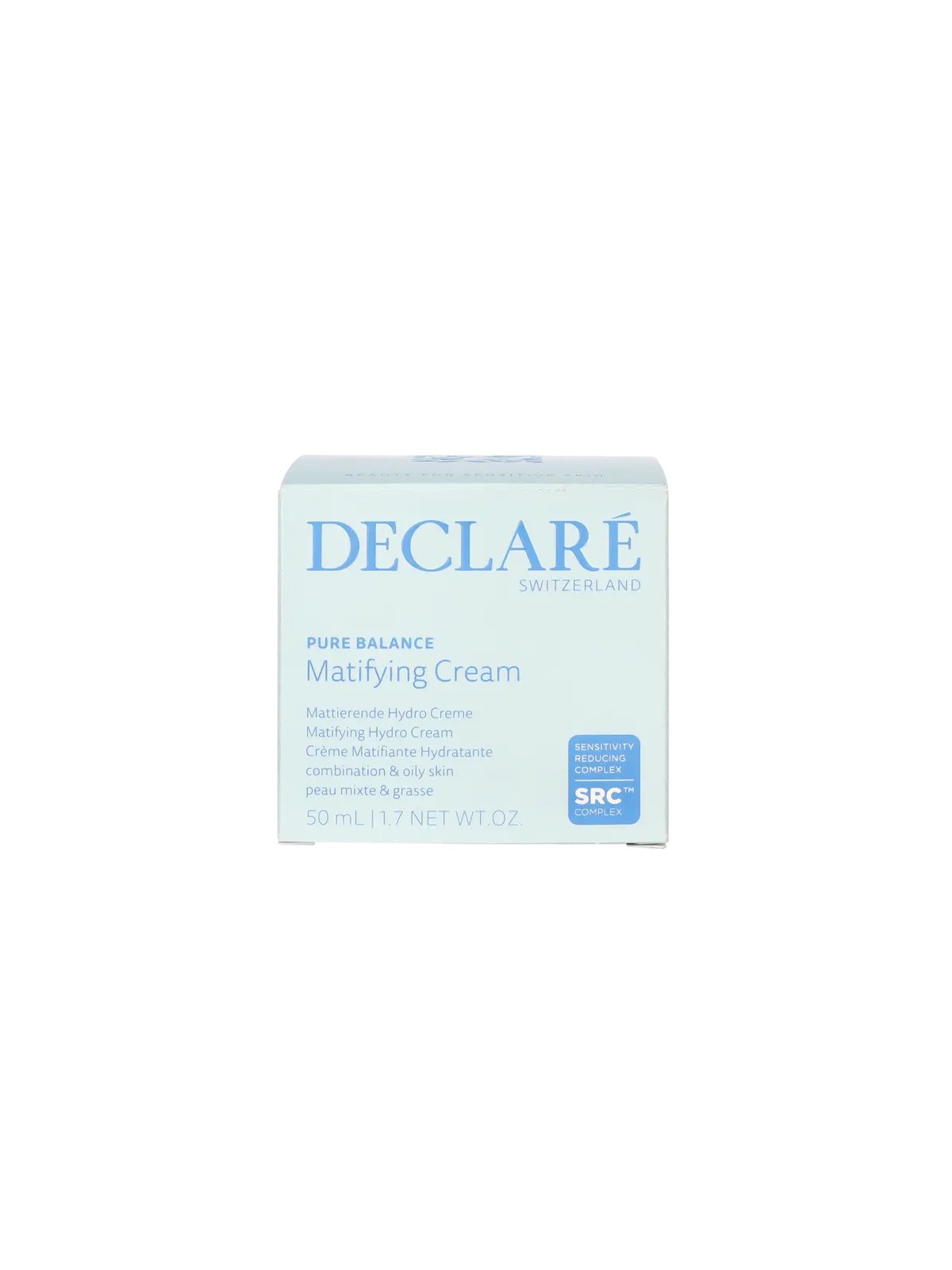 Crema Opacizzante Declare Purebalance 50ml