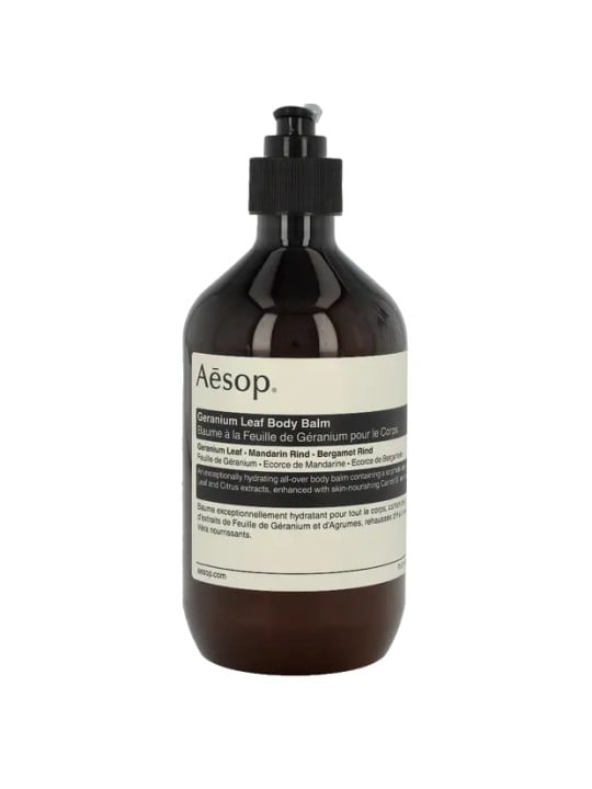 Aesop Geranium Leaf Body Balm uomo 500ml With Pump acquista 