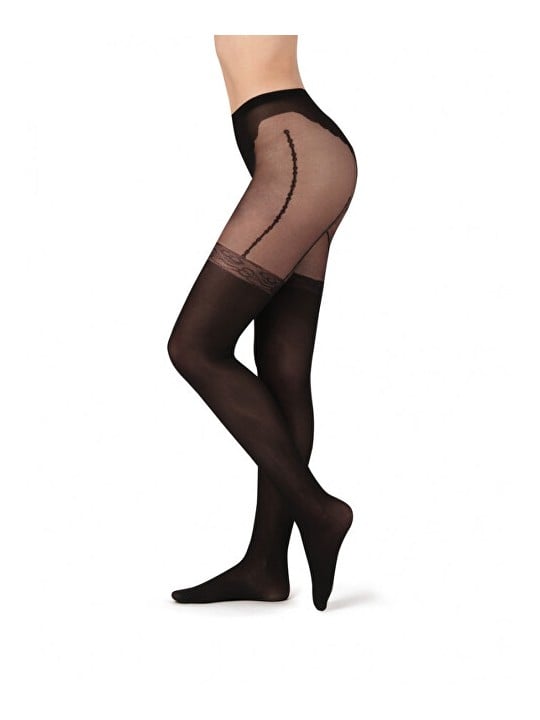 Evona Collant con effetto reggicalze ZARA 999 - Taglia: 158-100 donna