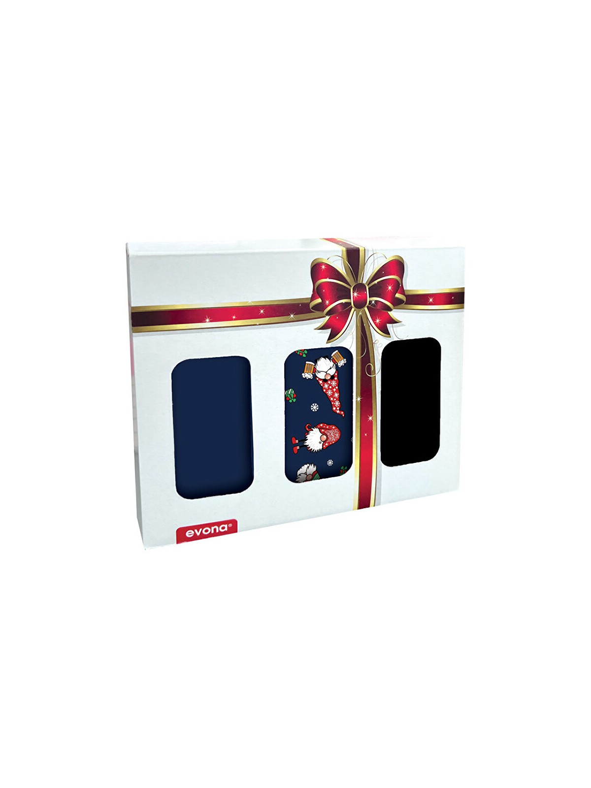 Evona Set regalo di boxer SET ELF - Taglia: L uomo