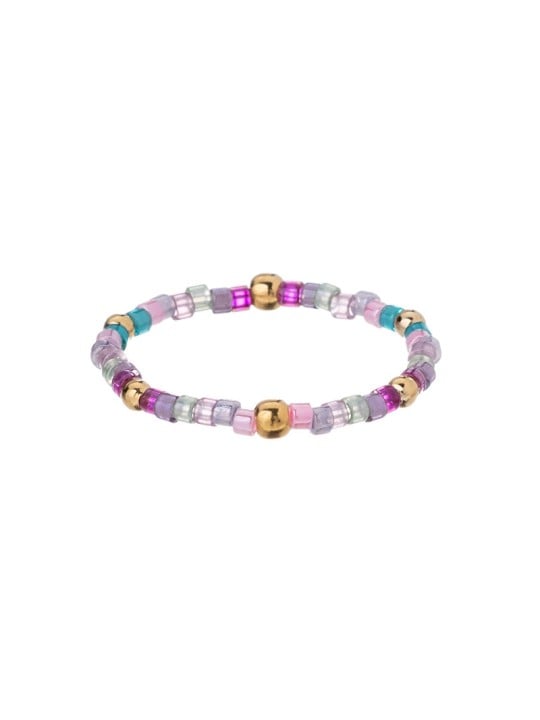 Alisia Anello giocoso con perline di vetro Miyuki AL4348.01.000 - Circonferenza: 57 mm donna