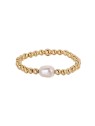 Alisia Anello a sfera placcato oro con perla d'acqua dolce AL4794.01.000.D - Circonferenza: 53 mm donna