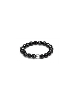 Agato Anello minerale con spinello POL-R04 - Diametro: 49 mm donna