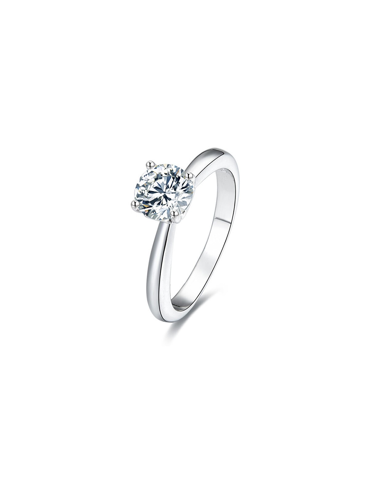Benet Anello in argento con cristilla AGG200 - Diametro: 60 mm donna