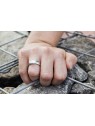 Beneto Exclusive Fede nuziale in acciaio SPP09 - Diametro: 53 mm unisex
