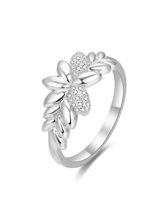 Benet Anello in argento con zirconi AGG347 - Diametro: 52 mm donna