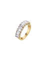 Brosway Desideri BEIA002 anello placcato oro scintillante con zirconi - Diametro: 54 mm donna